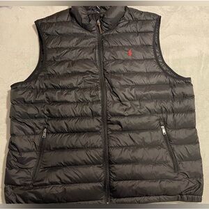 Polo by Ralph Lauren Black Puffer Vest